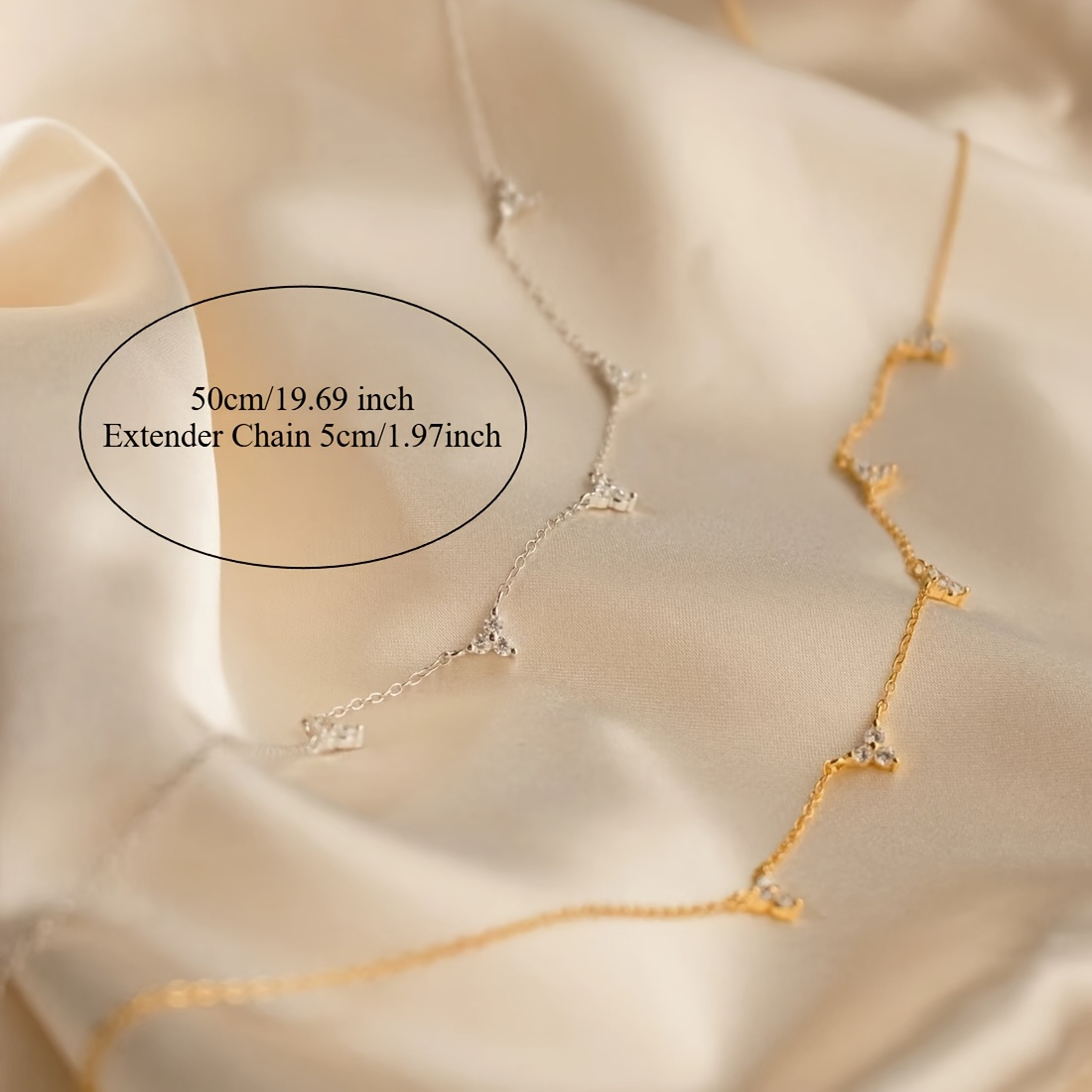 Women's Hypoallergenic Golden Necklace, Simple & Elegant